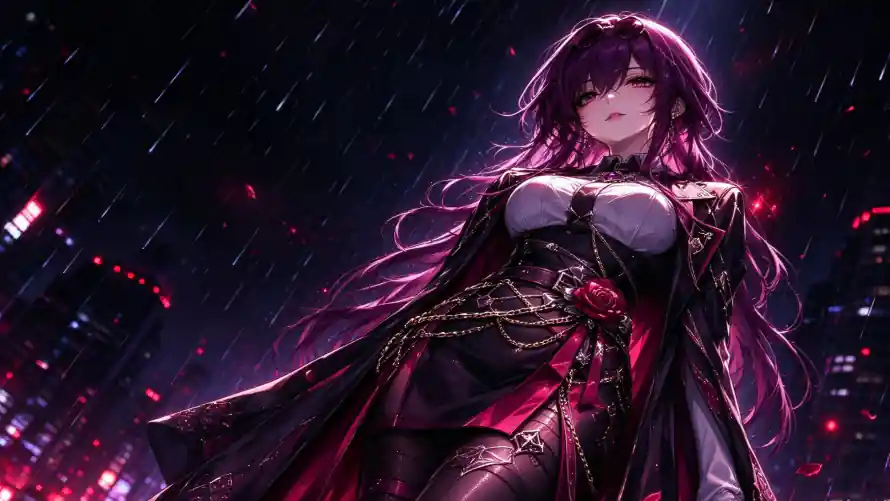 4k雨夜壁纸 - 卡芙卡 - 同人插画 - 星核猎手「哲风壁纸」 4k雨夜壁纸 - 卡芙卡 - 同人插画 - 星核猎手「哲风壁纸」