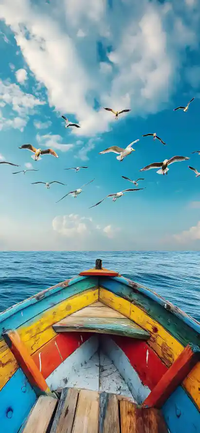 4k大海壁纸 - 手机 - 海景 - 海面「哲风壁纸」