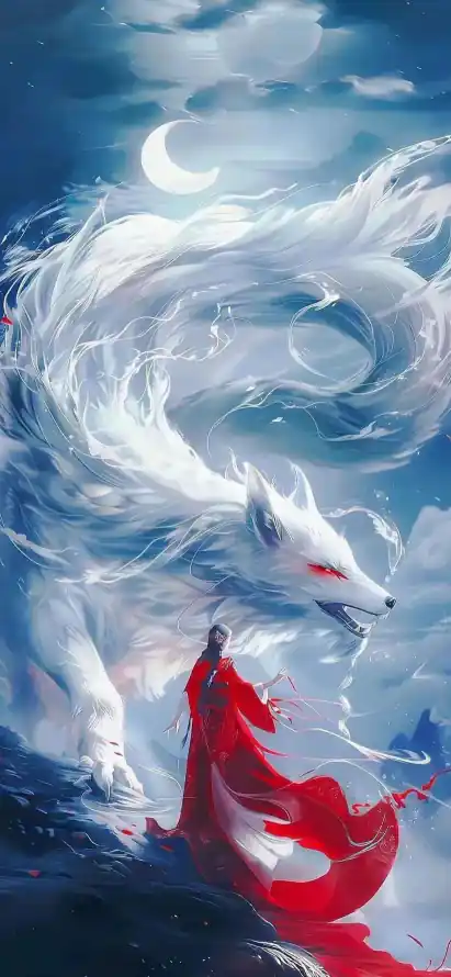 4k云海壁纸 - 古风 - 国风 - 夜空「哲风壁纸」