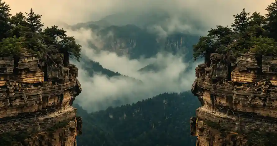 3k云海壁纸-山林 - 山谷-峡谷「哲风壁纸」