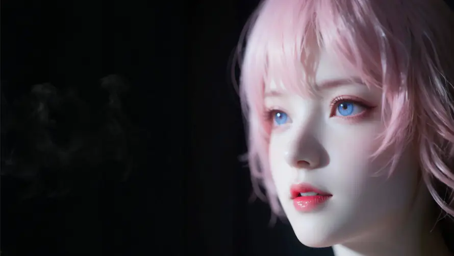 3k红唇壁纸-魅力 - 3D渲染-人像特写「哲风壁纸」 3k红唇壁纸-魅力 - 3D渲染-人像特写「哲风壁纸」