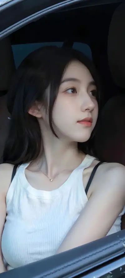 4k侧颜壁纸 - 写真 - 清纯 - 美女「哲风壁纸」