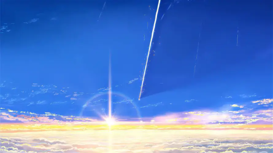 4k云层壁纸 - 光晕 - 天空 - 彗星「哲风壁纸」