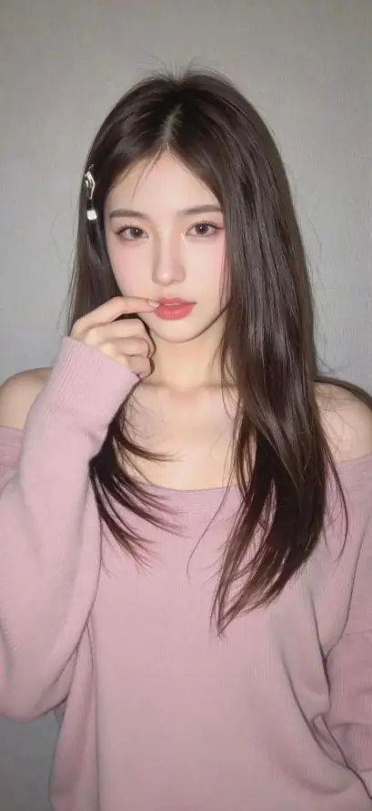 4k人像壁纸 - 纯欲 - 室内写真 - 年轻女性「哲风壁纸」