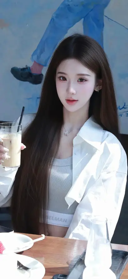 4k写真壁纸 - 纯欲 - 美女 - 项链「哲风壁纸」