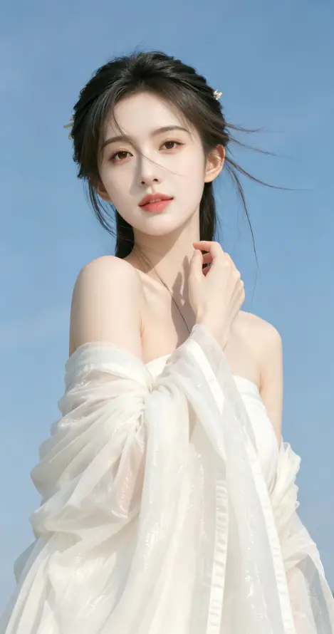 4k写真壁纸 - 手机 - 清新 - 长发「哲风壁纸」