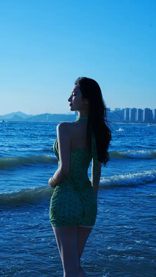 4k侧影壁纸 - 波浪 - 海景 - 海边「哲风壁纸」