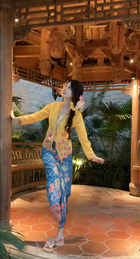 4k写真壁纸 - 民族风 - 麻花辫 - 传统服饰「哲风壁纸」