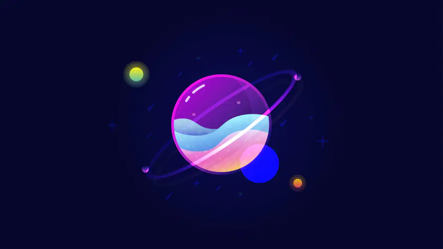 4k地球壁纸-星球 - 小行星-行星环「哲风壁纸」