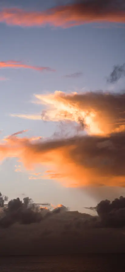 4k云层壁纸 - 夕阳 - 天空 - 晚霞「哲风壁纸」