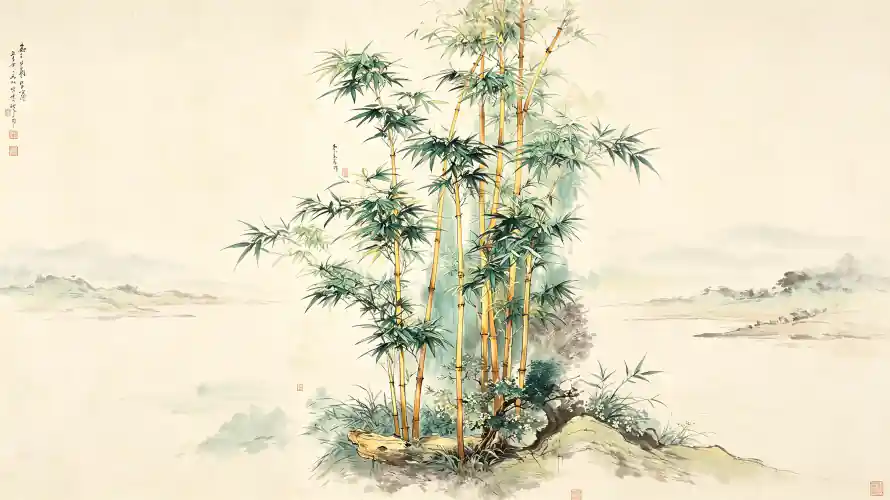3k中式壁纸-写意 - 国画-国风「哲风壁纸」