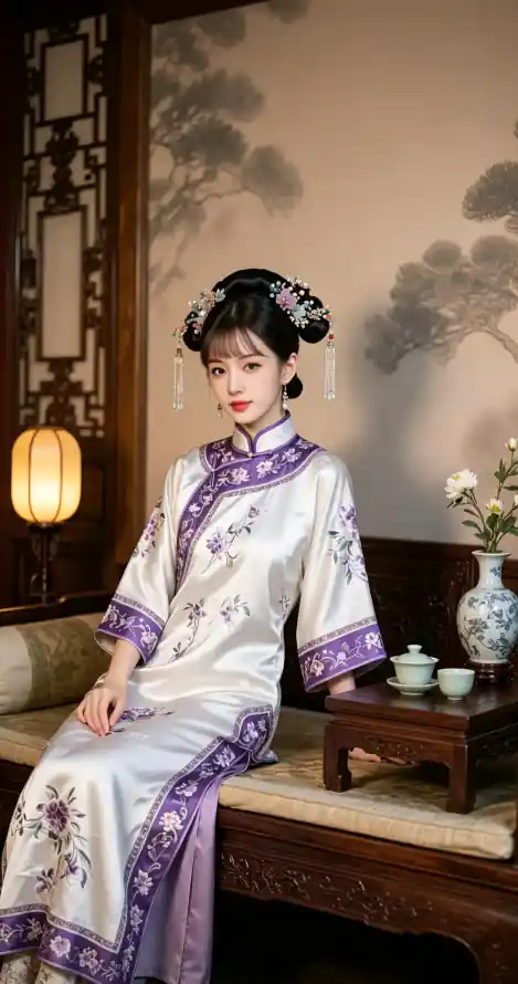 4k古风壁纸 - 手机 - 旗头 - 温婉「哲风壁纸」