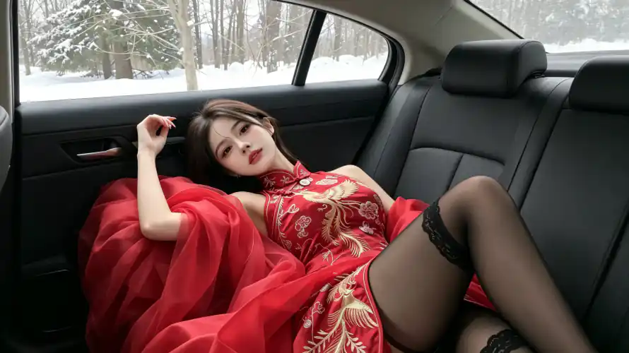3k写真壁纸-壁纸 - 性感-旗袍「哲风壁纸」