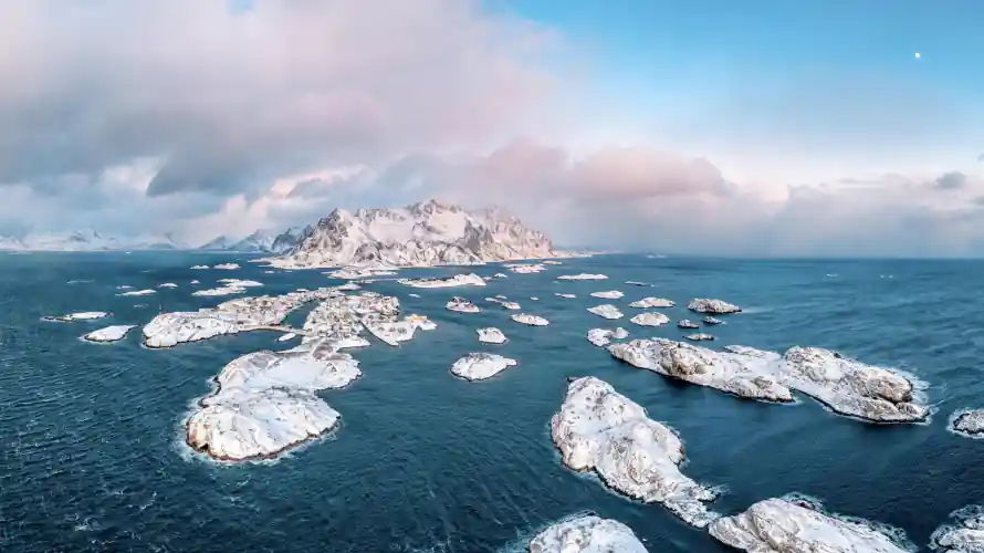 4k冰雪壁纸 - 壁纸 - 极地 - 浮冰「哲风壁纸」