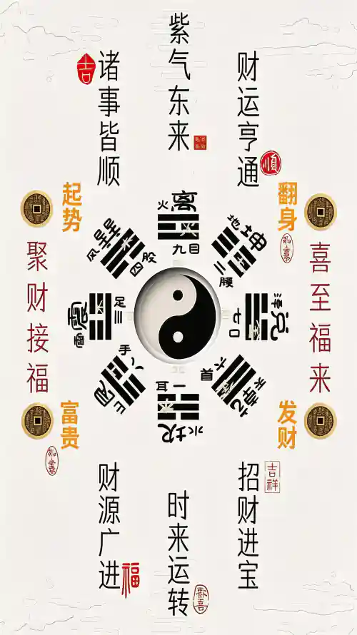 4k八卦壁纸 - 印章 - 国风 - 太极「哲风壁纸」