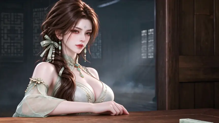 3k仙侠壁纸-古风 - AI生成-古风女子「哲风壁纸」 3k仙侠壁纸-古风 - AI生成-古风女子「哲风壁纸」