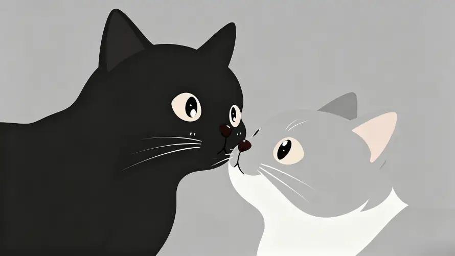 3k壁纸壁纸-宠物 - 猫咪-黑猫「哲风壁纸」