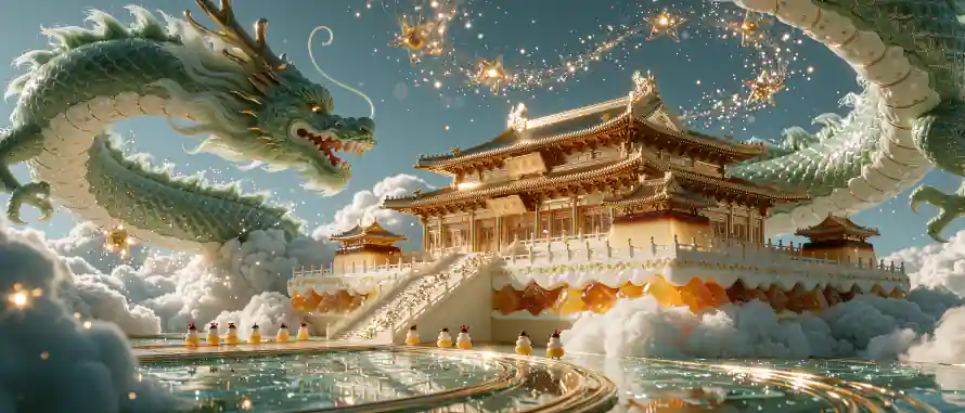 4k云海壁纸 - 仙宫 - 国风 - 天宫「哲风壁纸」