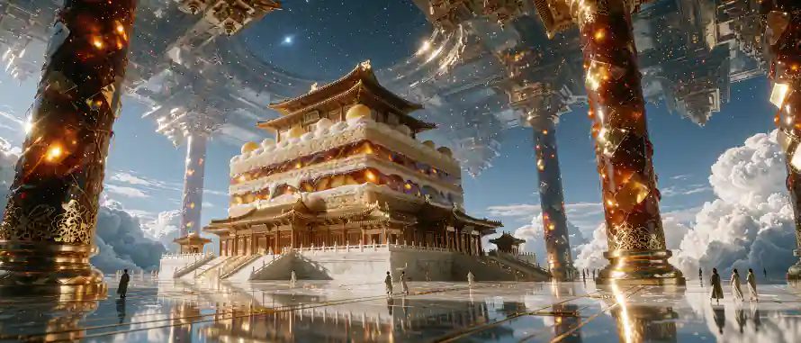 4k云海壁纸 - 云端 - 仙侠 - 国风「哲风壁纸」