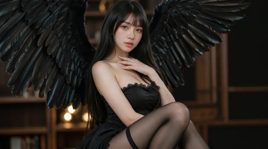 2k书架壁纸-写真 - 室内-暖光「哲风壁纸」