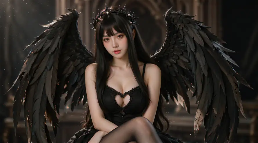 4k冷艳壁纸 - 美女 - 黑丝 - 哥特风「哲风壁纸」 4k冷艳壁纸 - 美女 - 黑丝 - 哥特风「哲风壁纸」