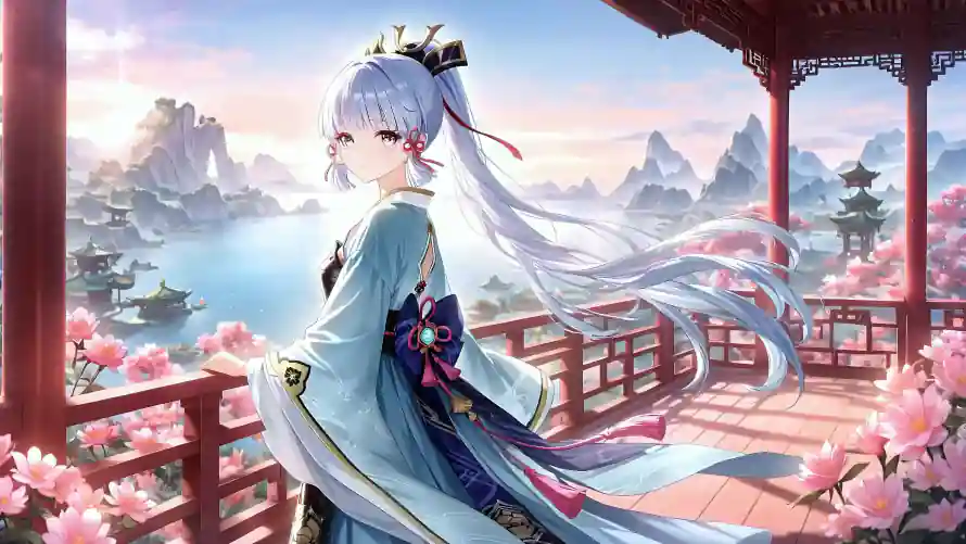 4k云海壁纸 - 原神 - 古风 - 大海「哲风壁纸」