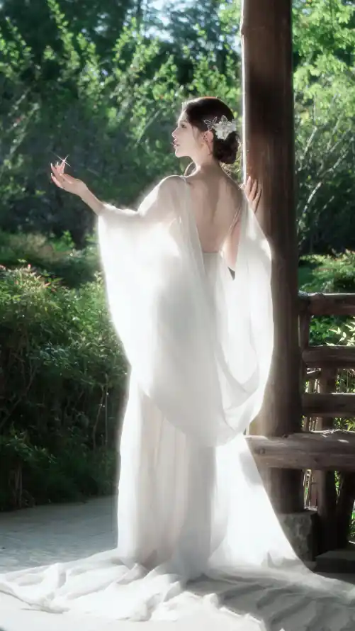4k仙气壁纸 - 发饰 - 古风 - 木亭「哲风壁纸」