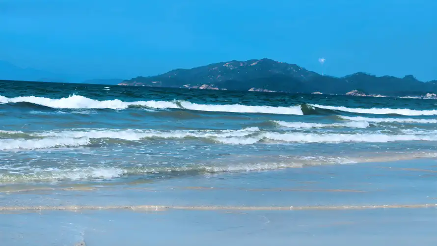4k大海壁纸-浅滩 - 海浪-海滩「哲风壁纸」