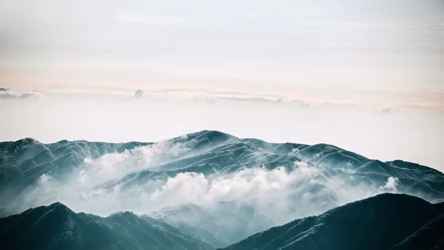 4k云海壁纸-山景 - 开阔-清新「哲风壁纸」