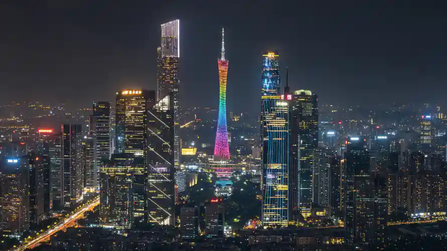 3k壁纸壁纸-广州 - CBD-广州塔「哲风壁纸」