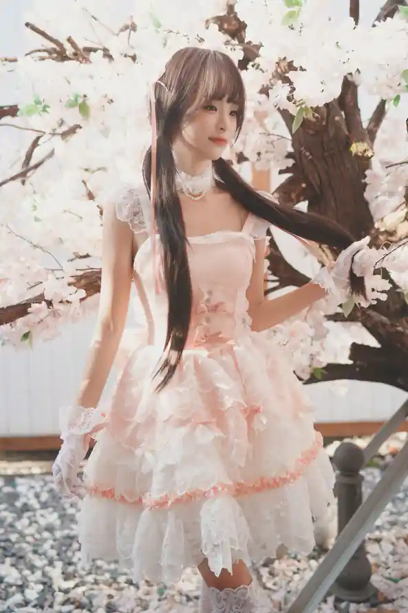 4k樱花壁纸 - 甜美 - 花瓣 - 蕾丝「哲风壁纸」
