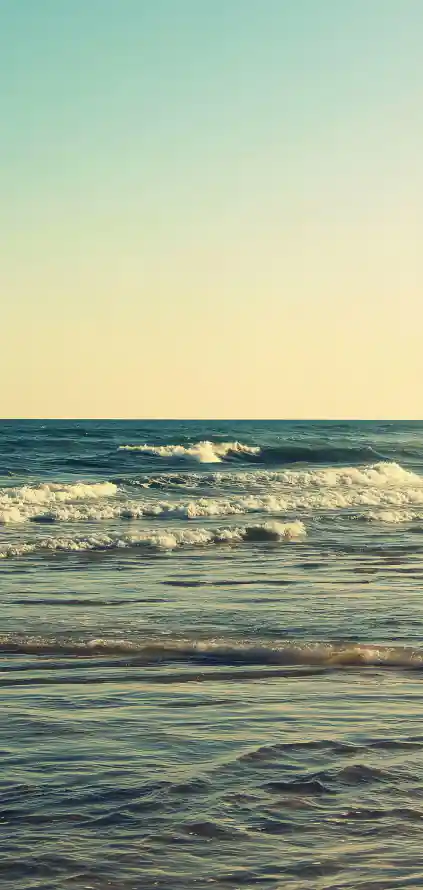4k治愈壁纸 - 海浪 - 海边 - 海面「哲风壁纸」