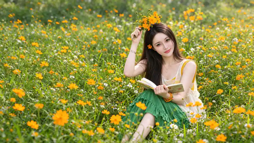 4k花丛壁纸 - 黄花田 - 户外写真 - 手持书本「哲风壁纸」 4k花丛壁纸 - 黄花田 - 户外写真 - 手持书本「哲风壁纸」