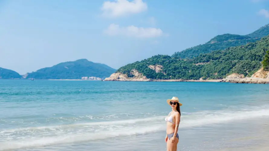 4k墨镜壁纸 - 夏日 - 大海 - 度假「哲风壁纸」