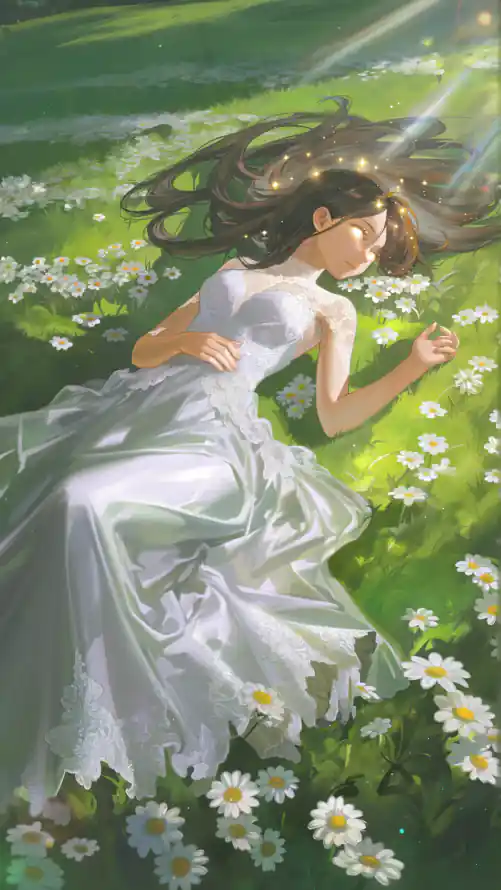 4k婚纱壁纸 - 少女 - 治愈 - 清新「哲风壁纸」
