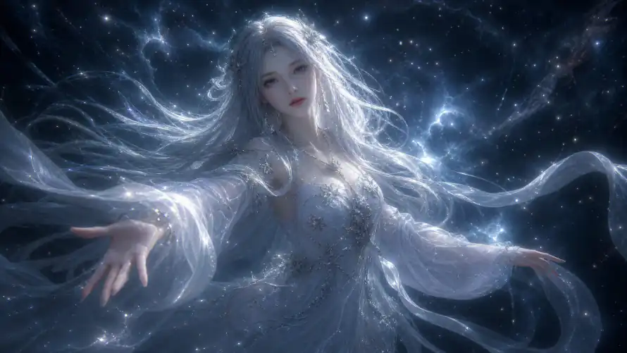 4k仙气壁纸 - 古风 - 星尘 - 星空「哲风壁纸」
