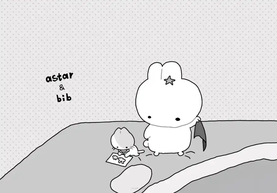 4k卡通壁纸 - 可爱 - 小猫 - 手绘「哲风壁纸」