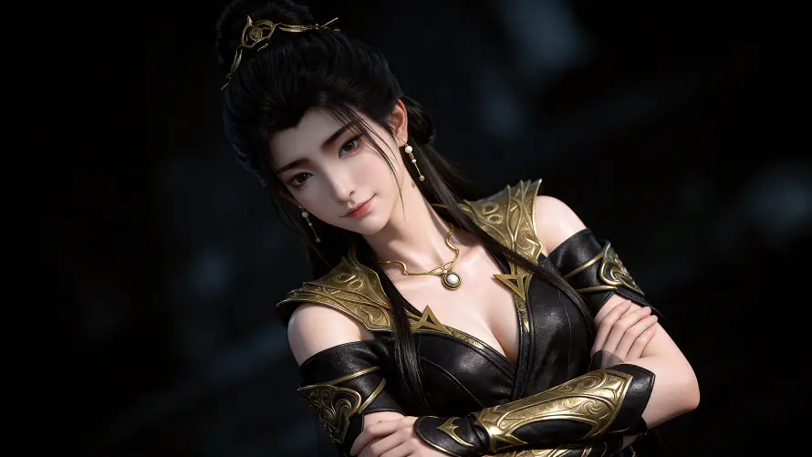 4k侠女壁纸 - 发簪 - 古风 - 抱臂「哲风壁纸」 4k侠女壁纸 - 发簪 - 古风 - 抱臂「哲风壁纸」
