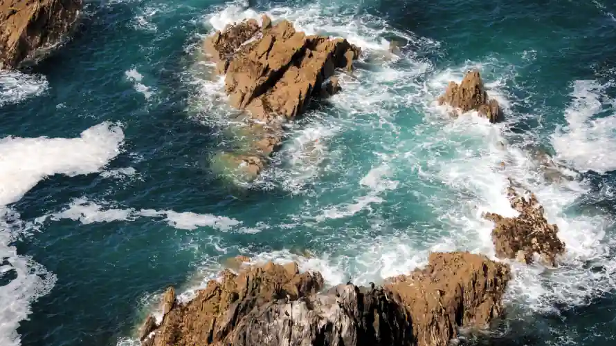 4k海水壁纸-海浪 - 滨海-白浪「哲风壁纸」