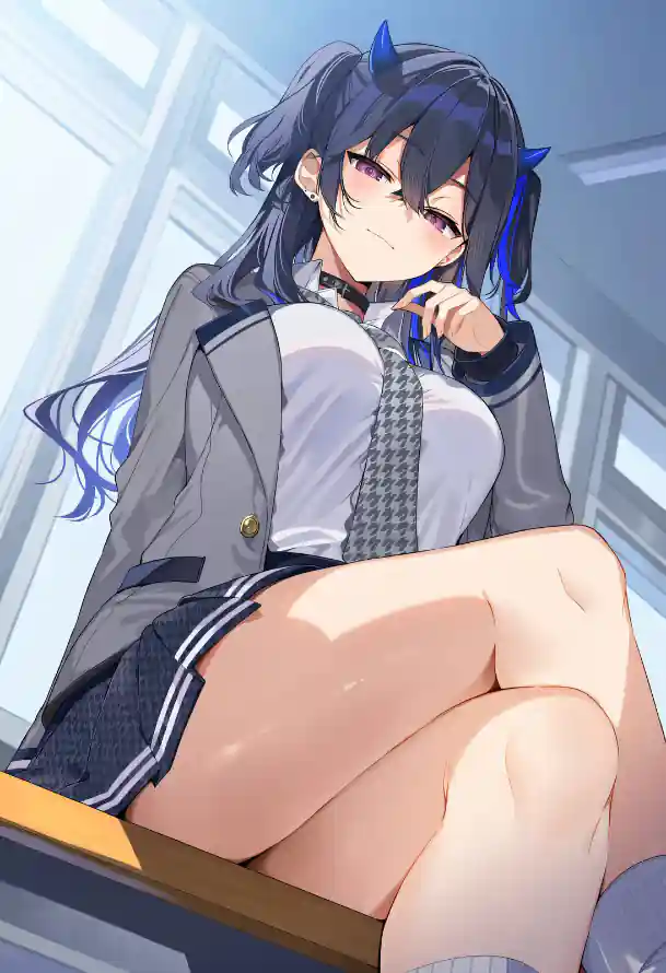 4k校园壁纸 - 校服 - 短裙 - 紫瞳「哲风壁纸」 4k校园壁纸 - 校服 - 短裙 - 紫瞳「哲风壁纸」
