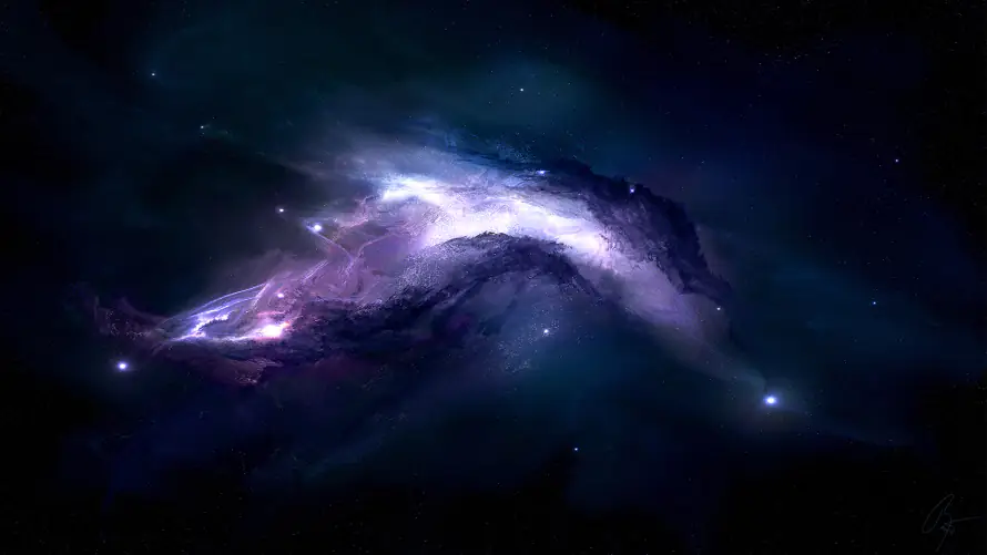 2k太空壁纸-宇宙 - 星云-星空「哲风壁纸」