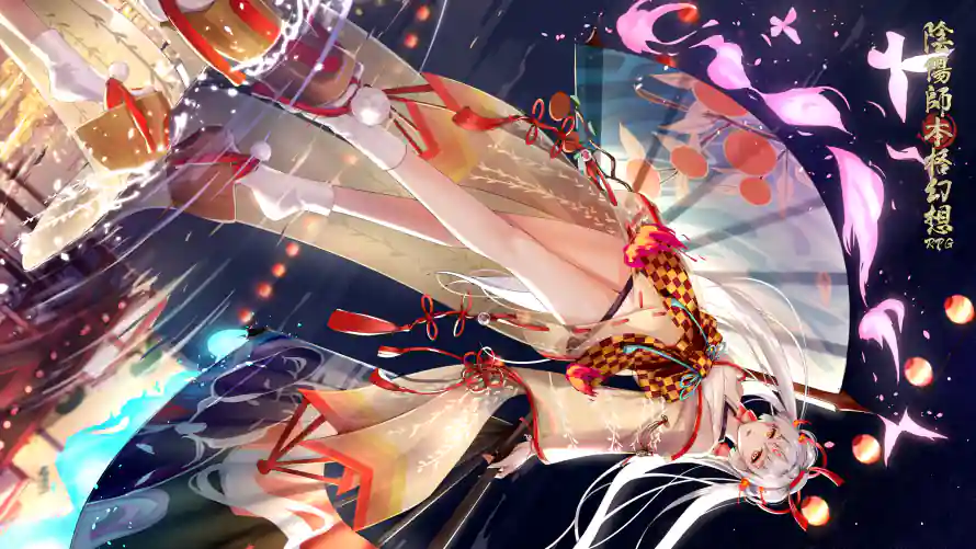 4k和服壁纸-和风 - 折扇-日式「哲风壁纸」