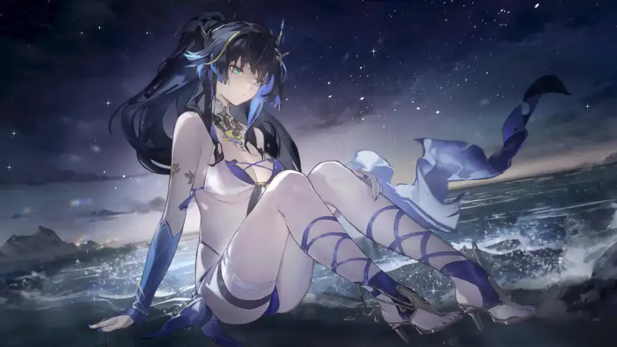 4k唯美壁纸 - 夜晚 - 御姐 - 星空「哲风壁纸」