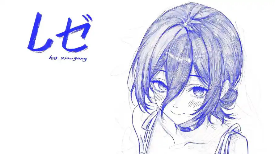 4k头像壁纸 - 手绘 - 线稿 - 蓝色「哲风壁纸」 4k头像壁纸 - 手绘 - 线稿 - 蓝色「哲风壁纸」