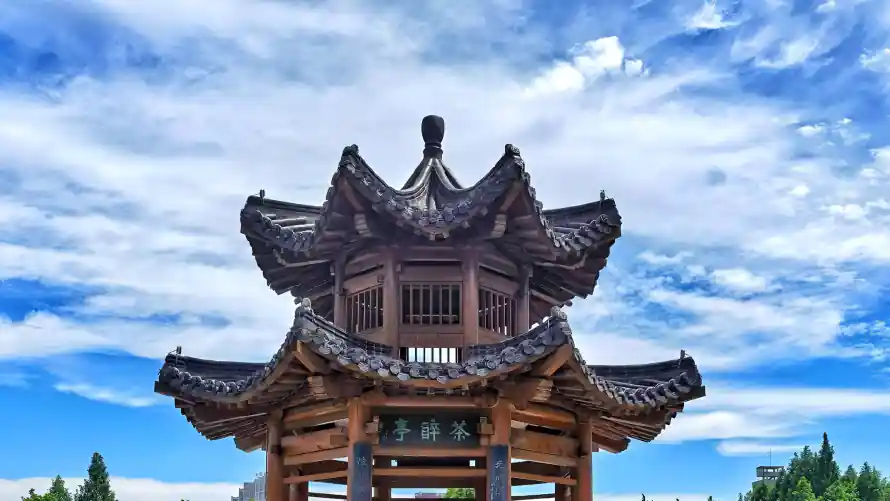 4k古建壁纸 - 亭 - 晴空 - 中式古亭「哲风壁纸」 4k古建壁纸 - 亭 - 晴空 - 中式古亭「哲风壁纸」