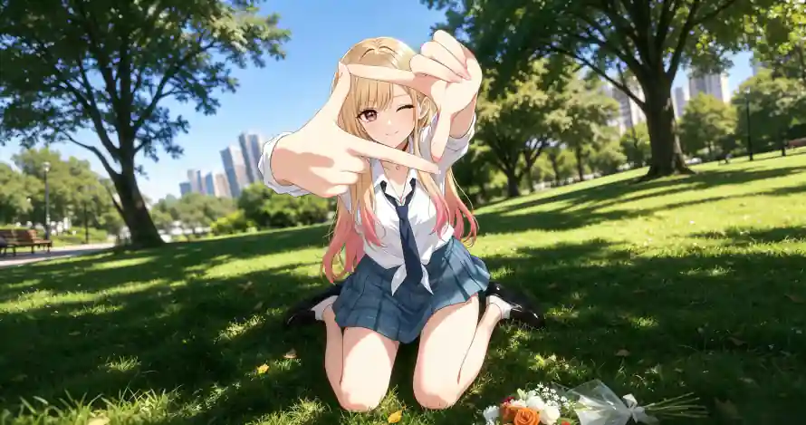 3k公园壁纸-壁纸 - 夏日-花束「哲风壁纸」