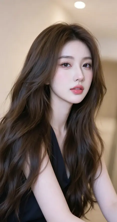 4k手机壁纸 - 美女 - 长发 - 人像写真「哲风壁纸」