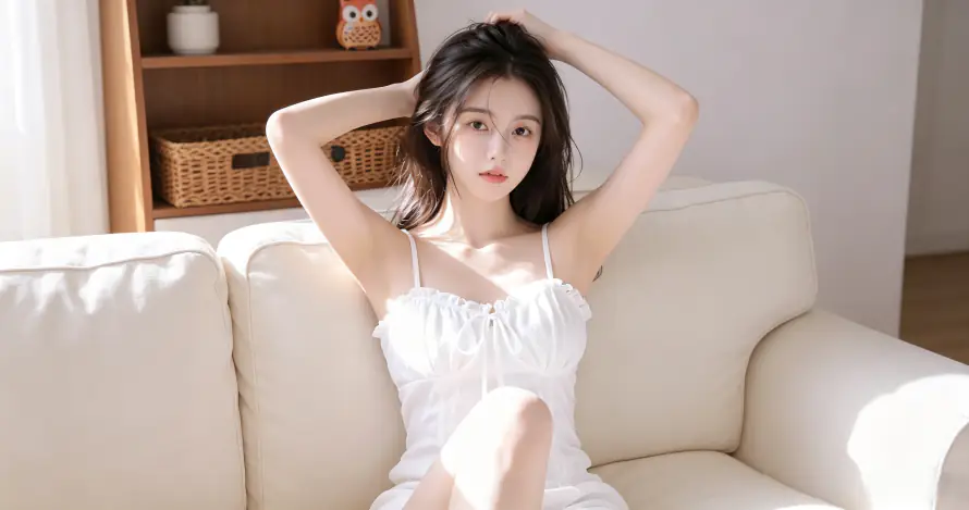 3k写真壁纸-壁纸 - 室内-少女「哲风壁纸」