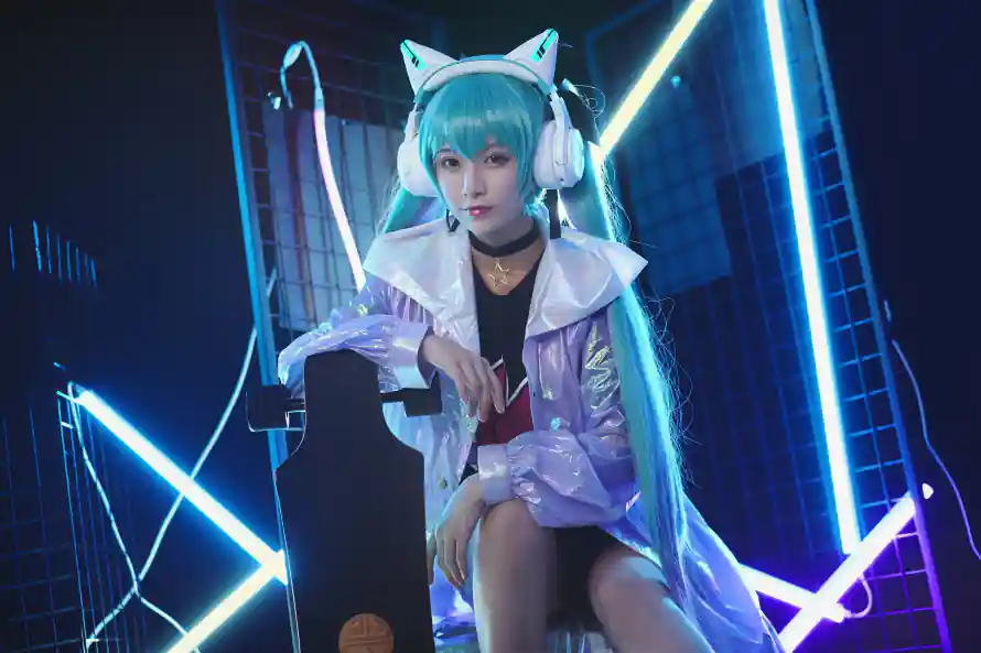 4k蓝发壁纸 - 双马尾 - miku - 初音未来「哲风壁纸」 4k蓝发壁纸 - 双马尾 - miku - 初音未来「哲风壁纸」