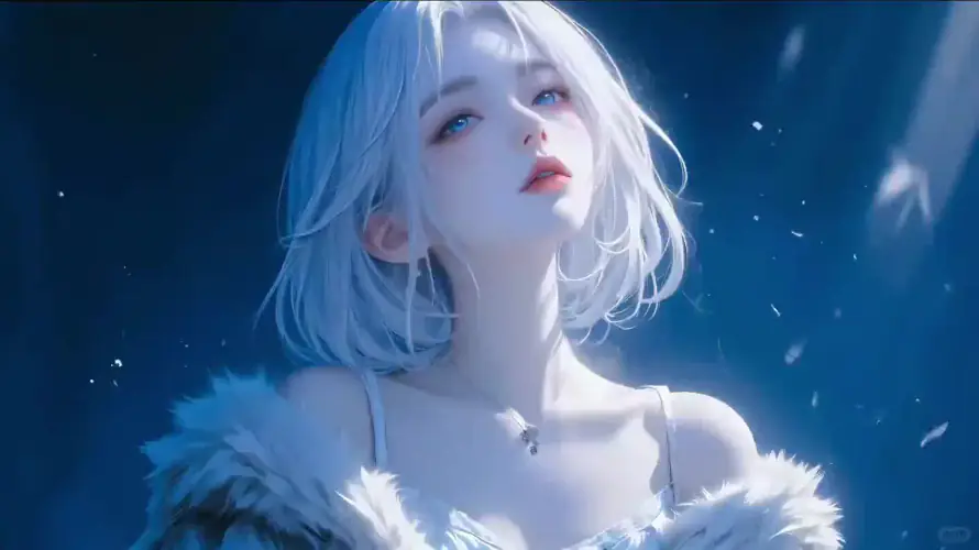 2k动态壁纸-吊带 - 少女-梦幻「哲风壁纸」